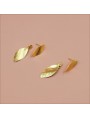 Boucles d'oreille feuilles dansantes