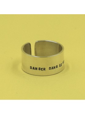 Bague manchette large