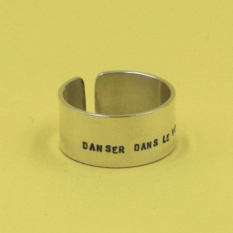 Bague manchette large